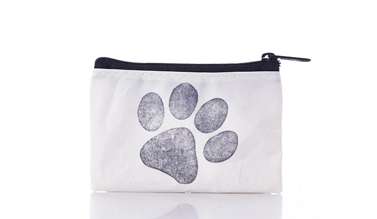 Paw Print Change Purse
