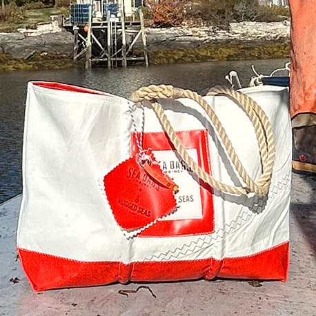 Orange Trapline Tote