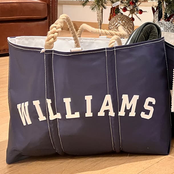 Navy Blue Custom Family Tote