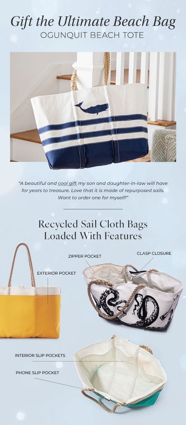 Gift the Ultimate Beach Bag - Ogunquit Beach Tote