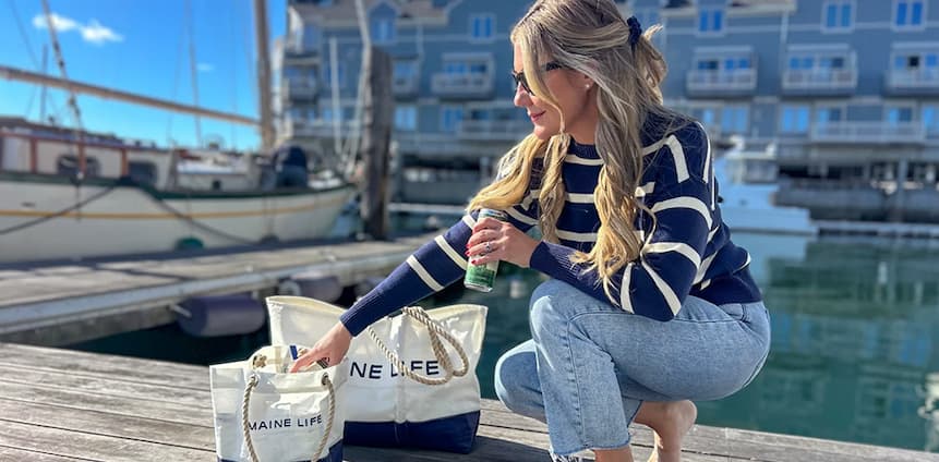 Maine Life Beverage Bucket