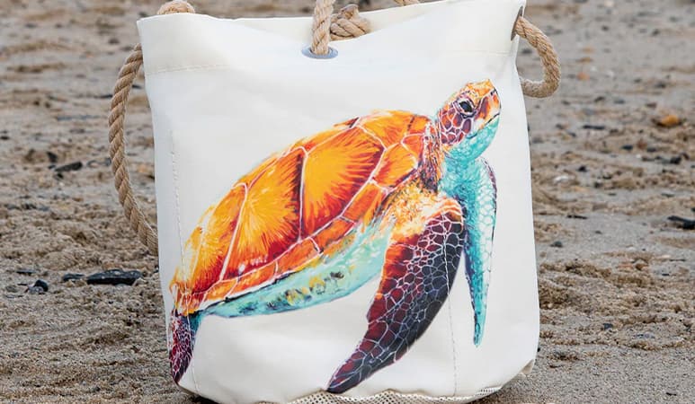 Multicolor Sea Turtle Beachcomber Bucket