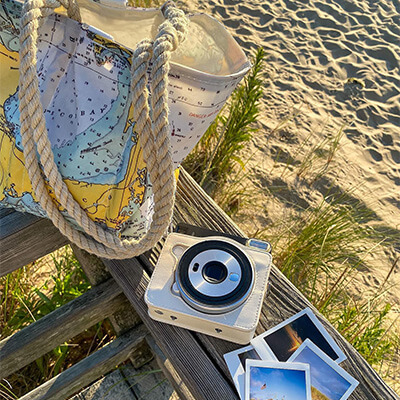 A Sea Bag at the beach