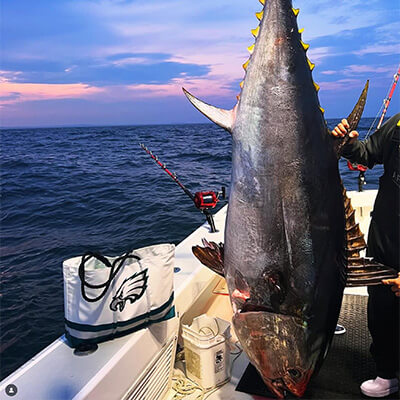 A Sea Bag on a fishing boat