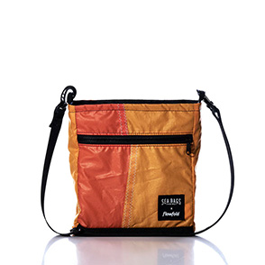 Vintage Orange Small Voyager Crew Crossbody