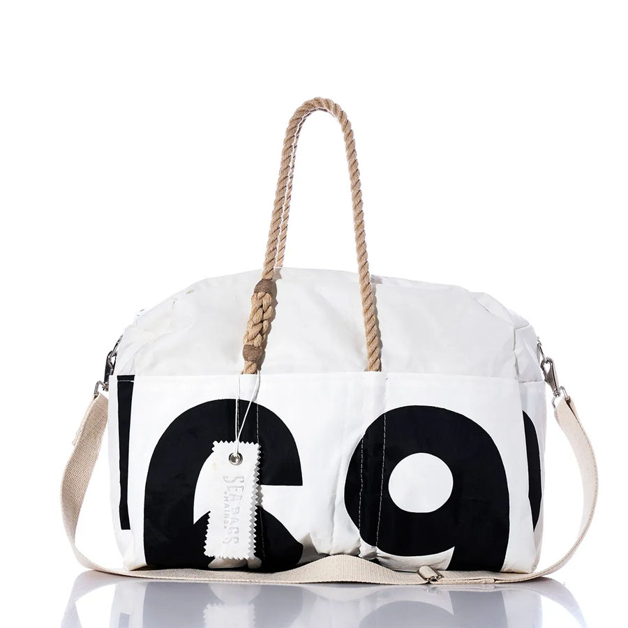 A vintage bag from Sea Bags.