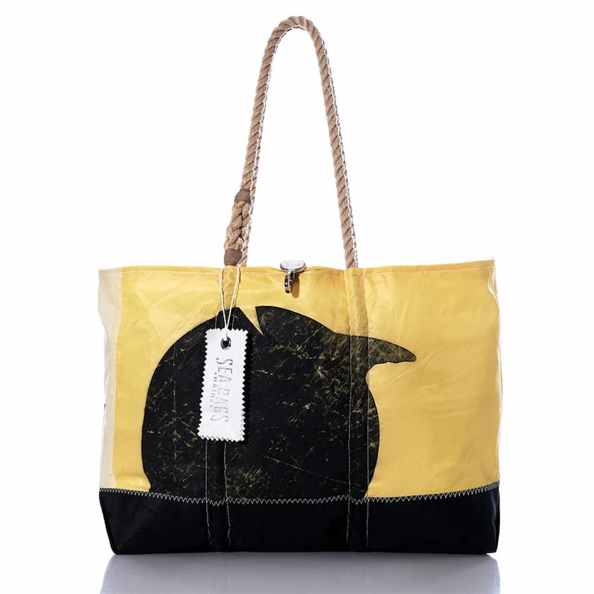 A vintage bag from Sea Bags.