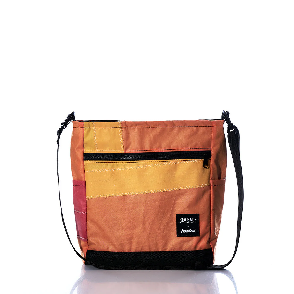 Image of Vintage Orange Medium Voyager Crew Crossbody