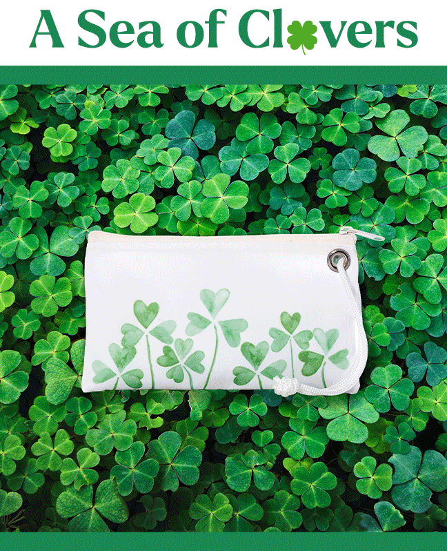 A Sea of Clovers GIF