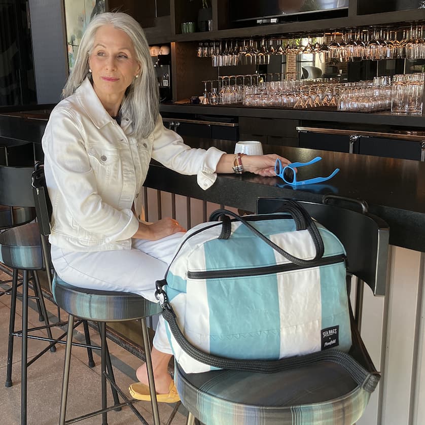 New Vintage Essential Weekender Travel Bag lifestyle photo