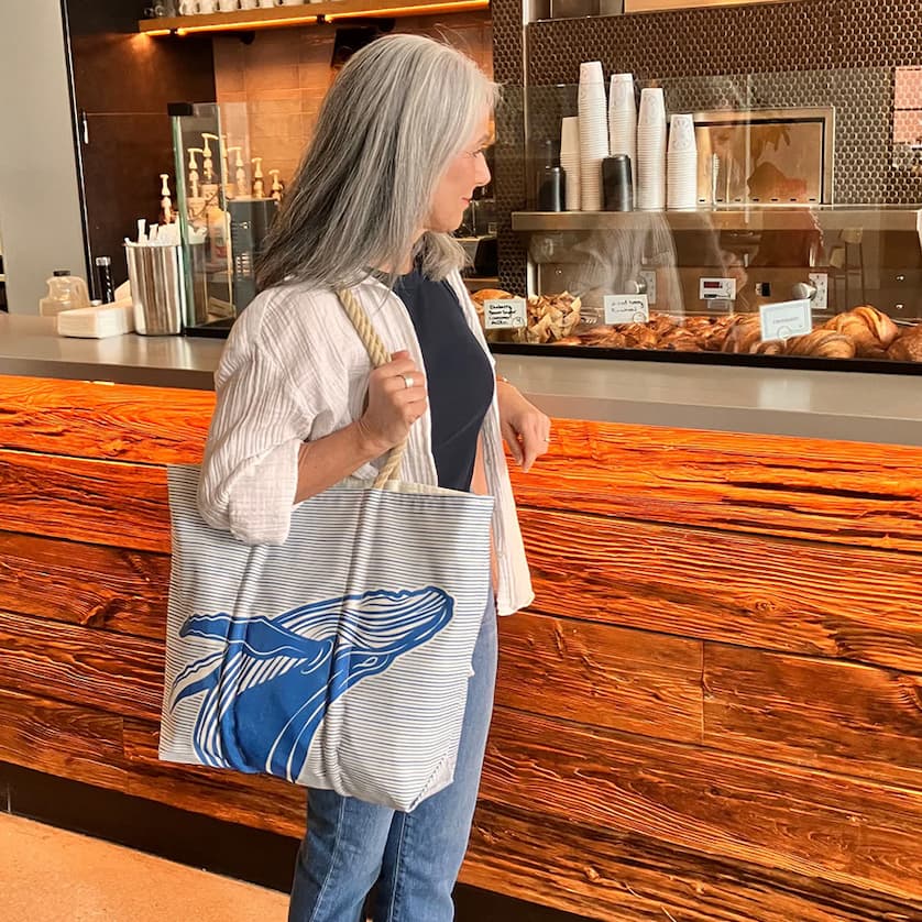 New Arrival - Whale Watch Tote