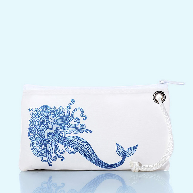 Paisley Mermaid Wristlet