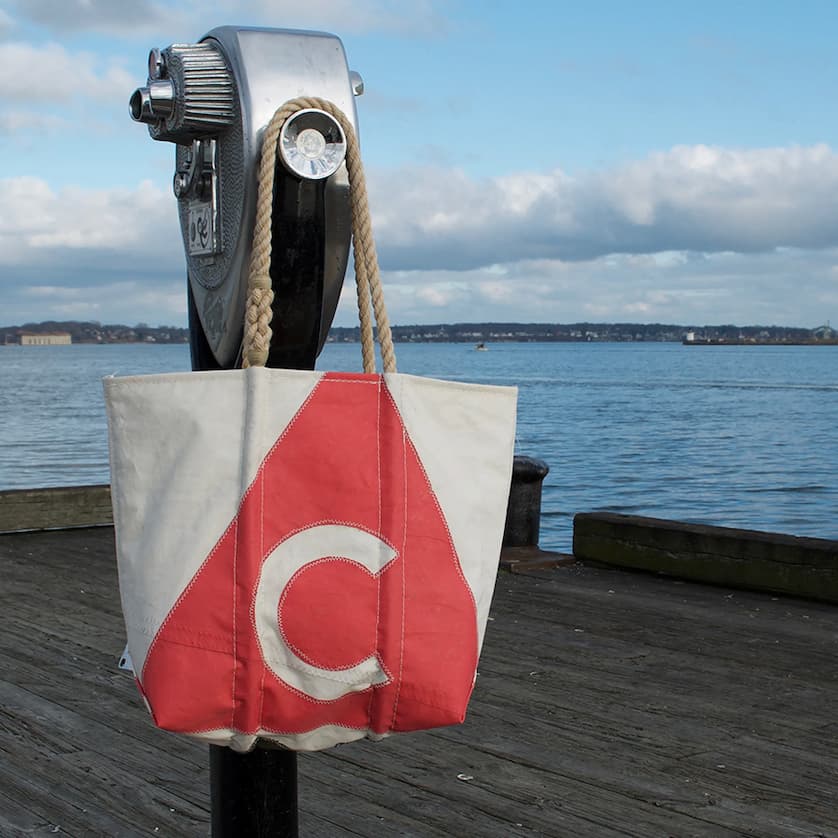 A vintage bag from Sea Bags