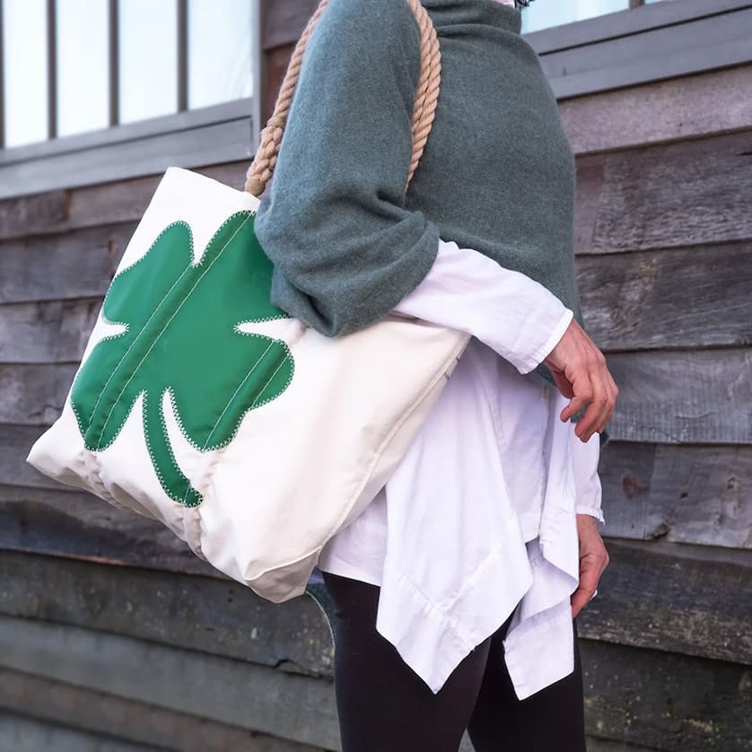Four Leaf Clover Large Tote