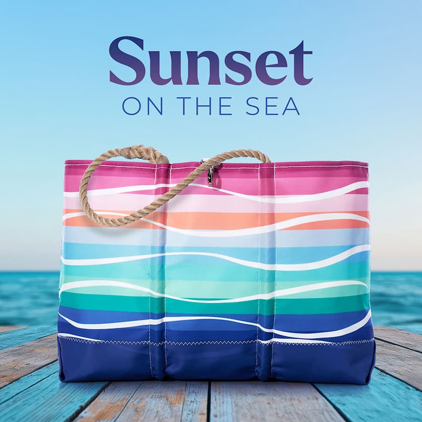 Sunset on the Sea | Sunset Ogunquit Tote