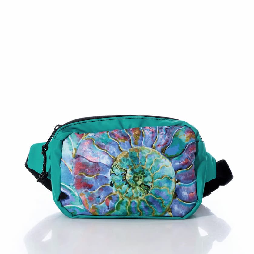 Multicolor Nautilus Belt Bag