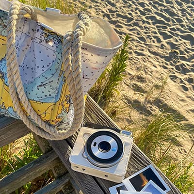 A Sea Bag at the beach