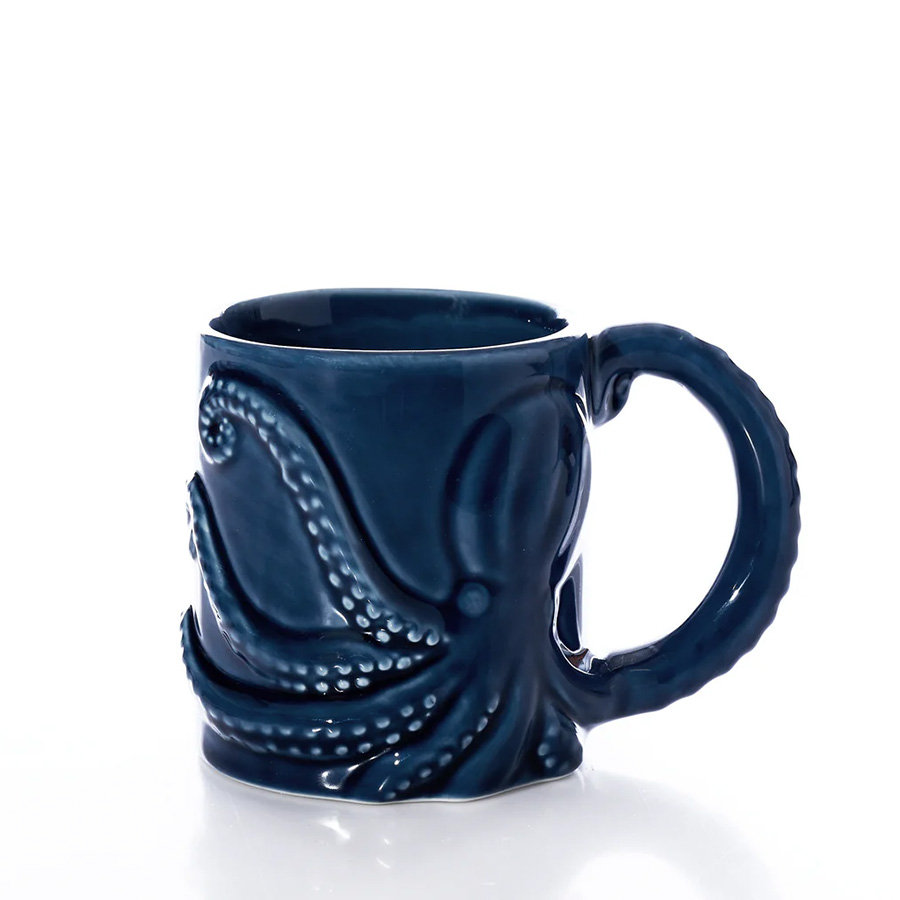 Blue Octopus Mug