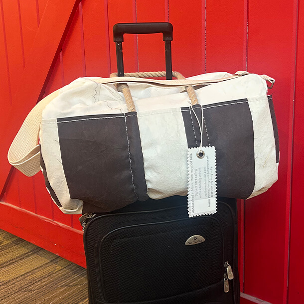 A vintage duffel from Sea Bags