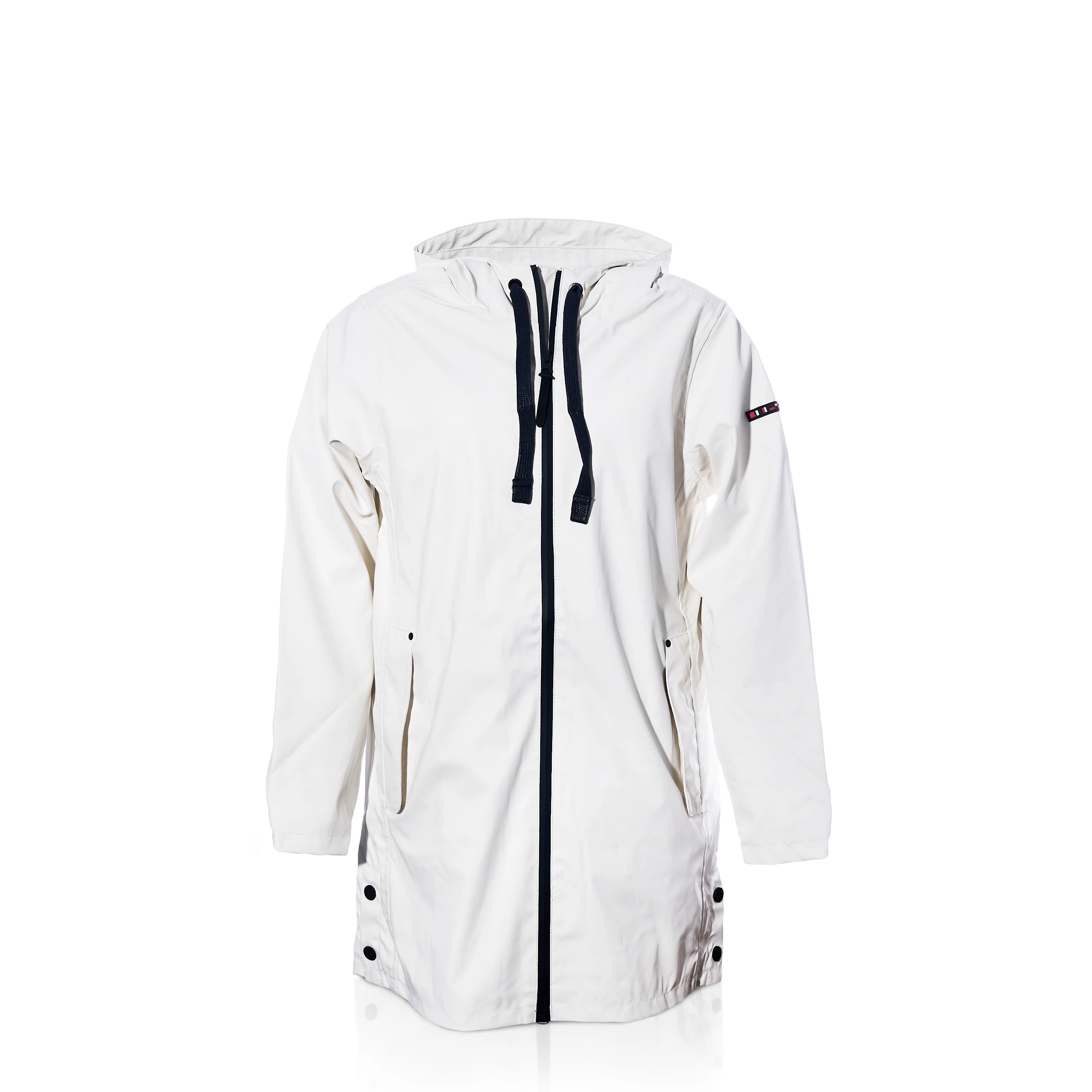 Image of Harborside Waterproof Raincoat - Oyster White