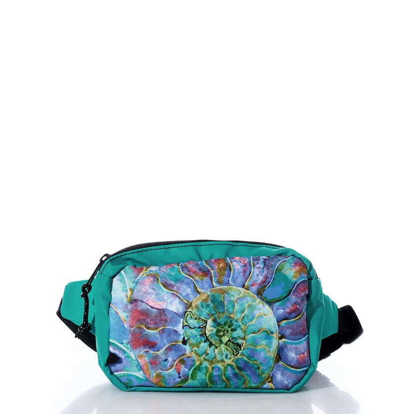 Multicolor Nautilus Belt Bag