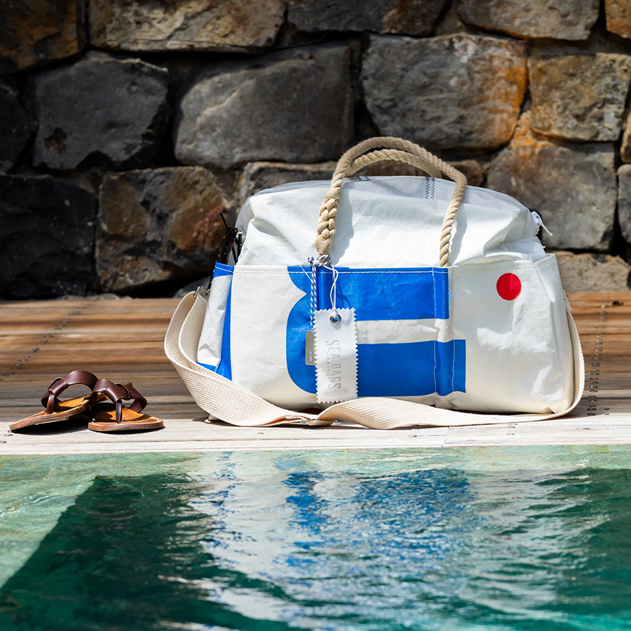A vintage weekender from Sea Bags