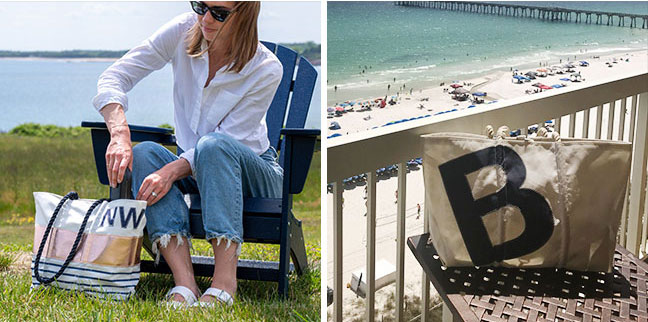 Coastal Style Custom Totes
