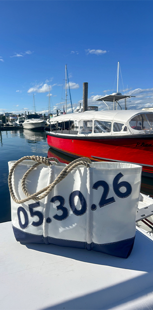 Custom Date Ogunquit Beach Tote