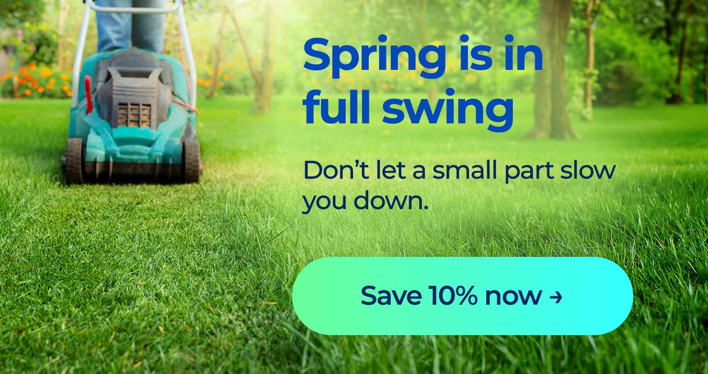 Ready for Spring? Save 10% on DIY accessories and parts. Button: Save 10% now