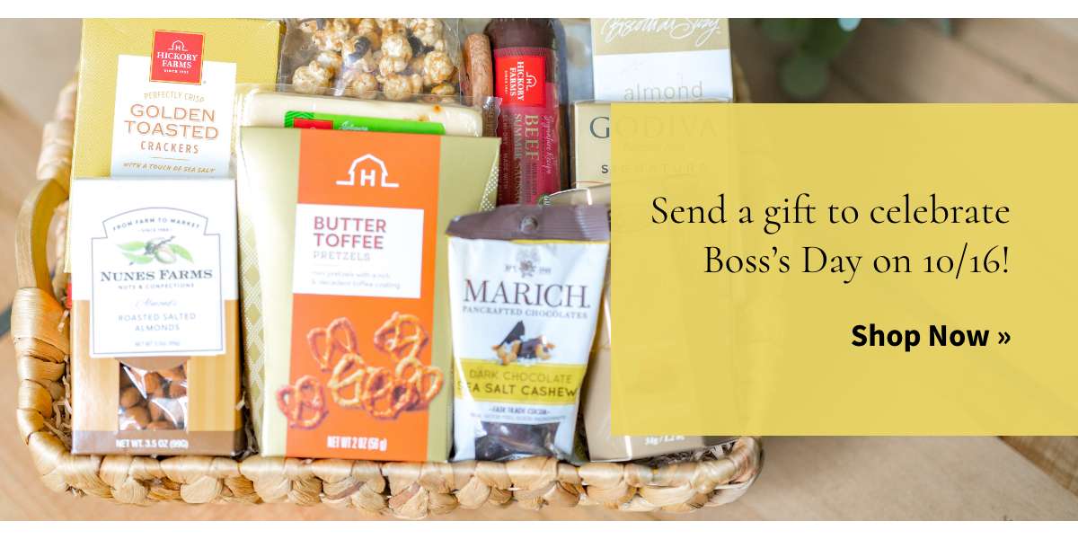Send Boss's Day Gifts on 10/16
