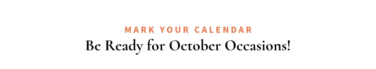 Mark Your Calendar »