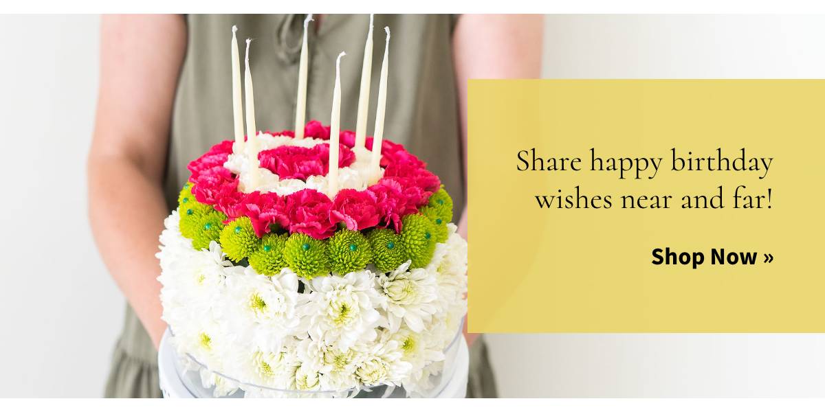 Share happy birthday wishes near and far! »