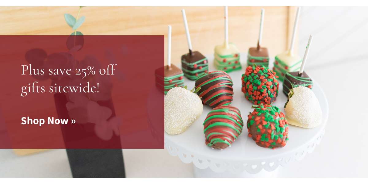Plus save 25% off gifts sitewide! Shop now »
