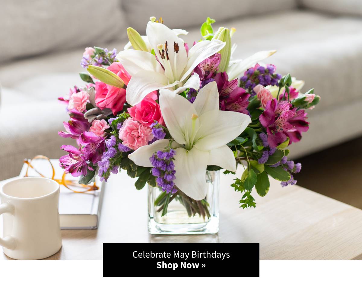 Celebrate May Birthdays. Shop Now »