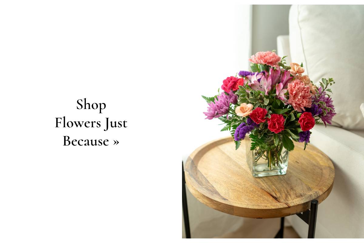 Shop Flowers Just Because»
