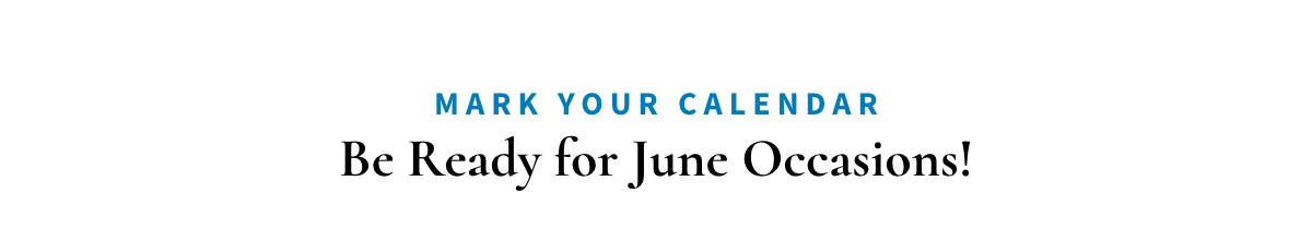 Mark Your Calendar »