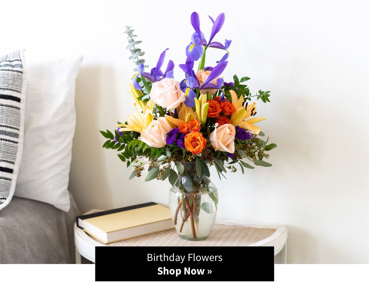 Birthday Flowers - Shop Now »