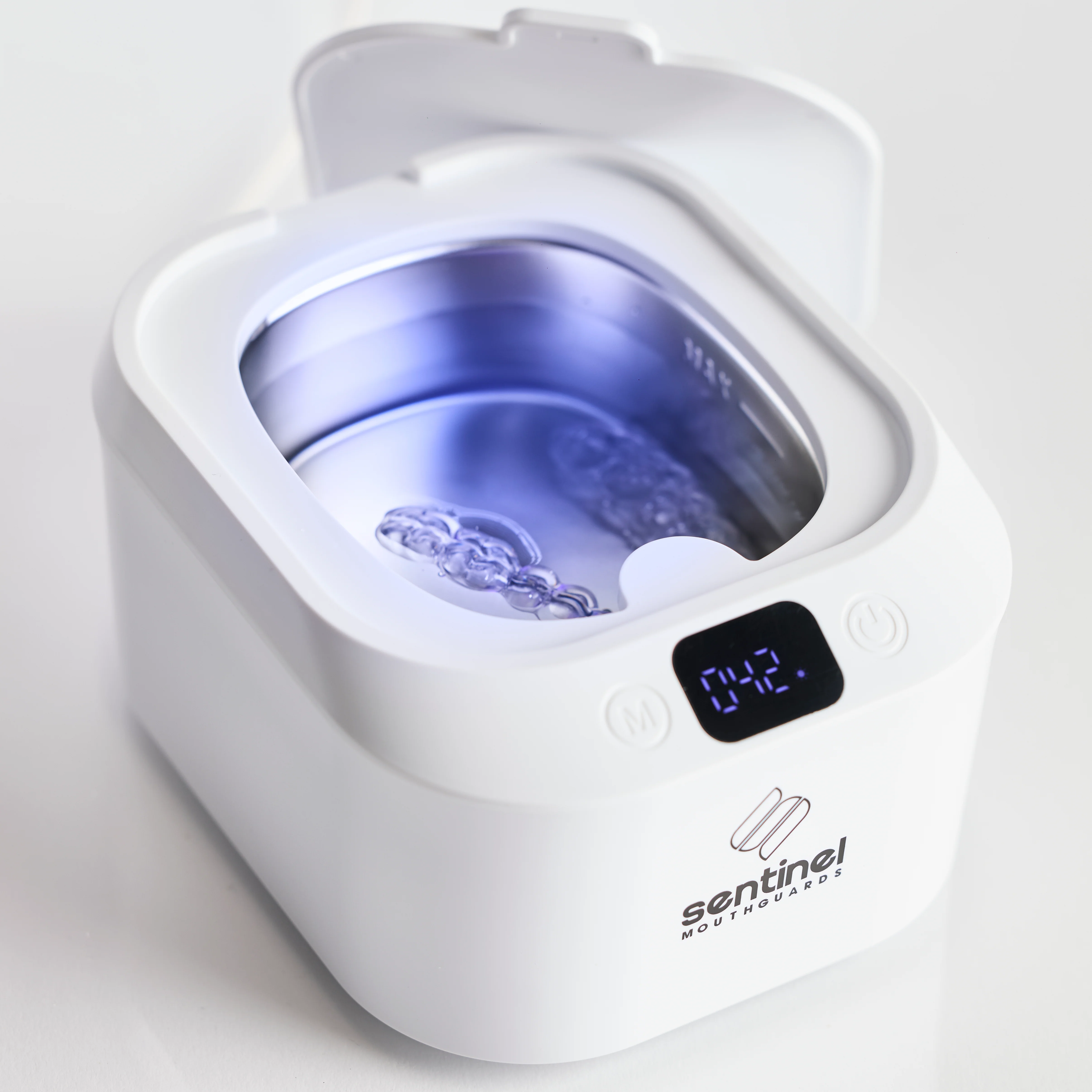Image of Ultrasonic Cleaner + UV Light Sterilizer
