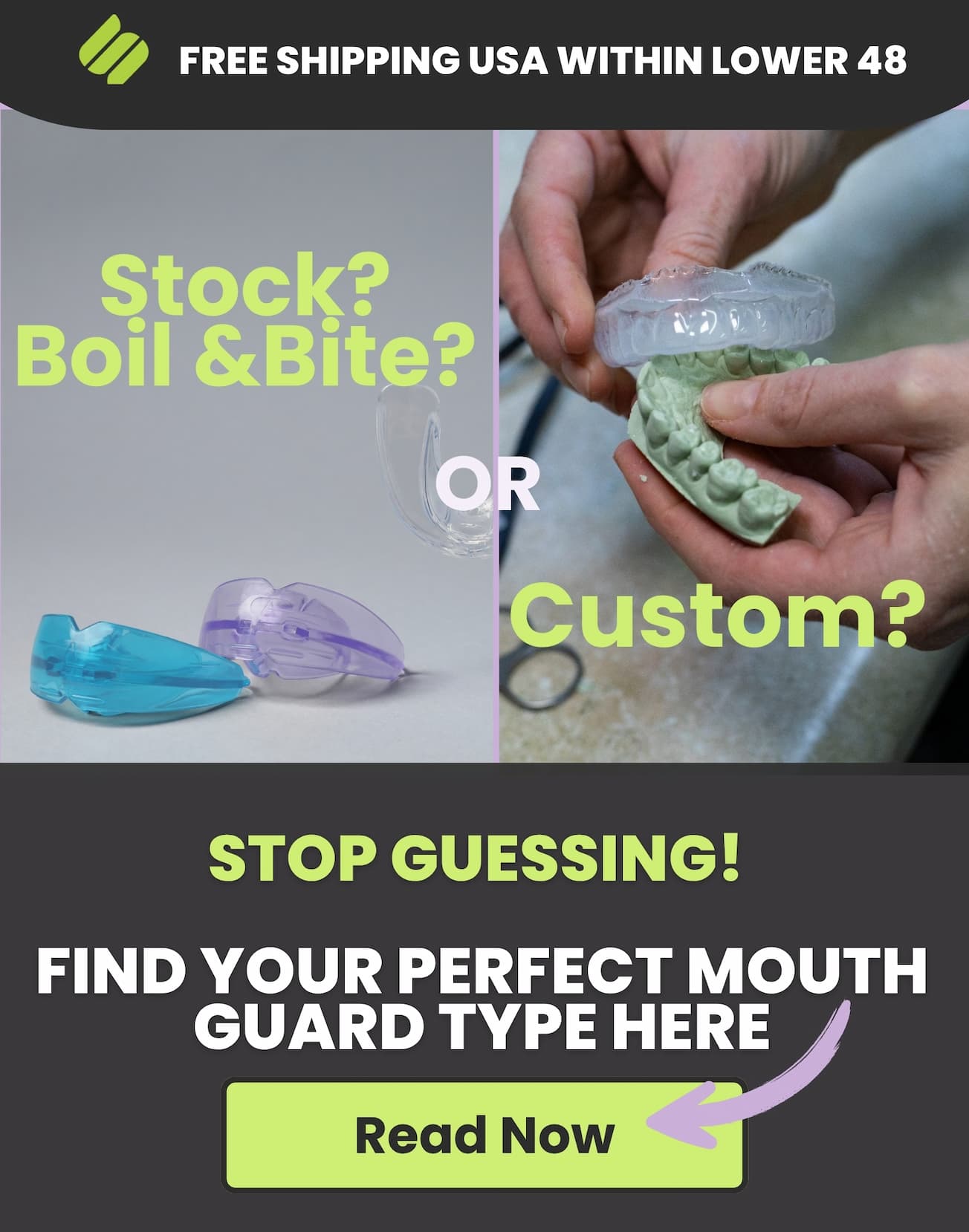 What Is the Most Preferred Mouth Guard Type?