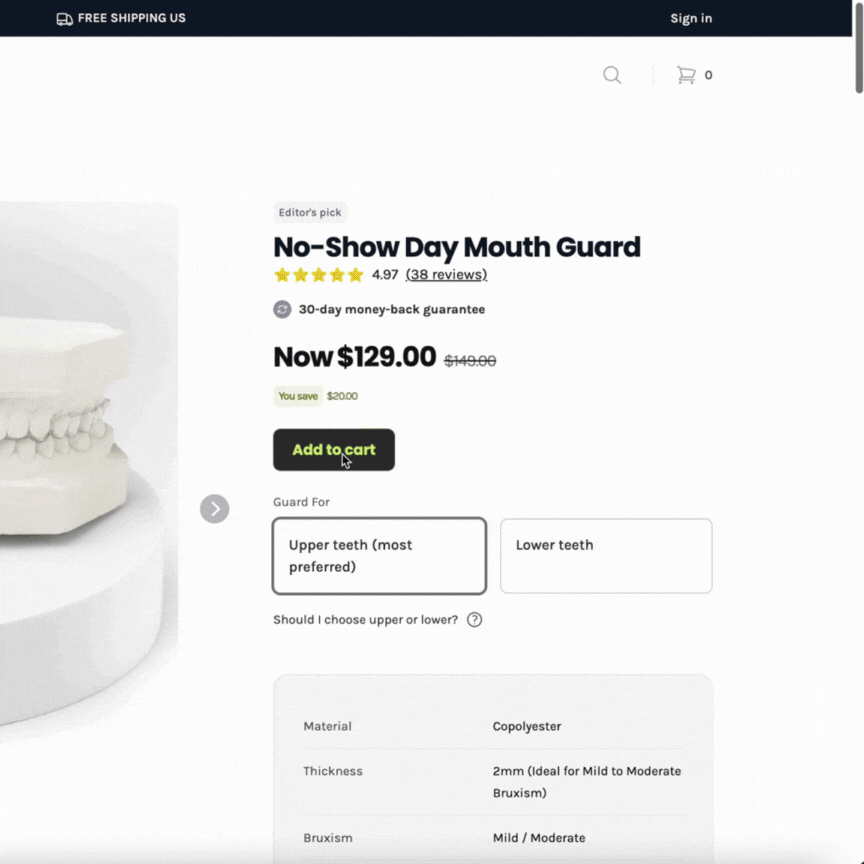Use Existing Dental Impression