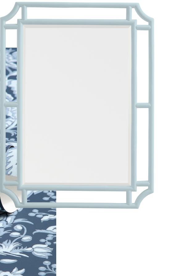 Ojai Rattan Mirror