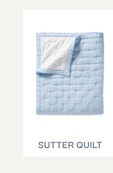 Sutter Linen Quilt
