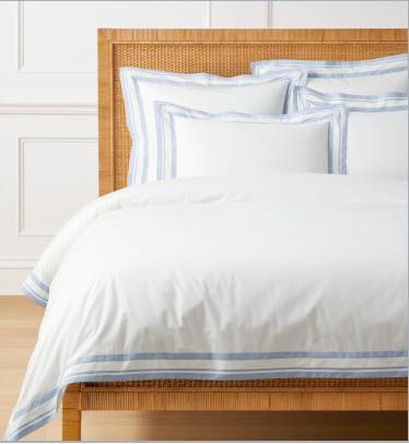 Castine Percale Duvet Cover