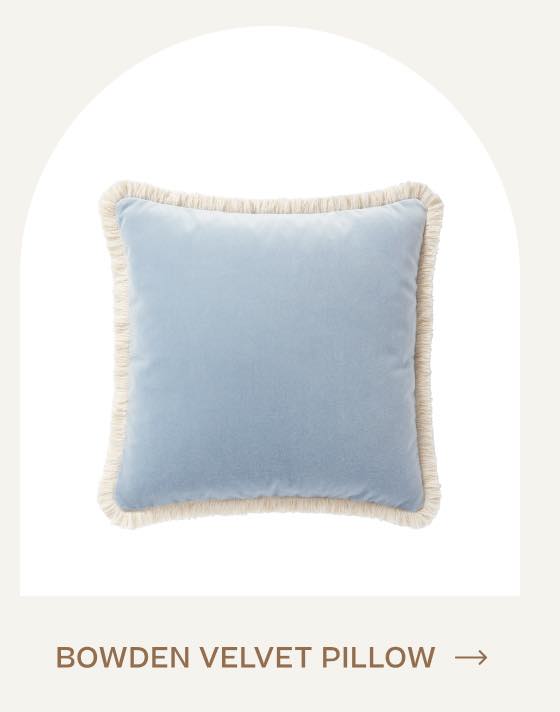 Bowden Velvet Pillow