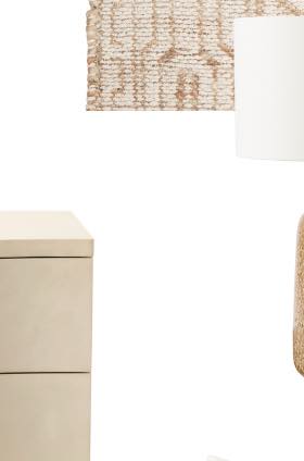 Monroe 3 Drawer Nightstand