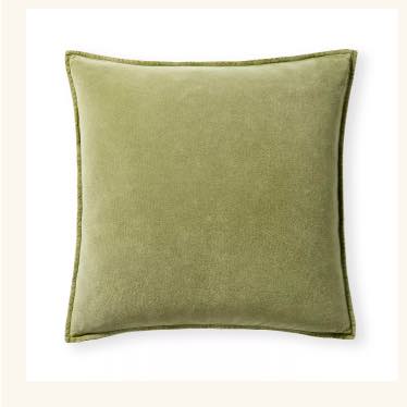 Washed Velvet Pillow Cover