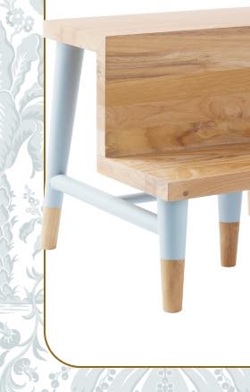 Teak Step Stool