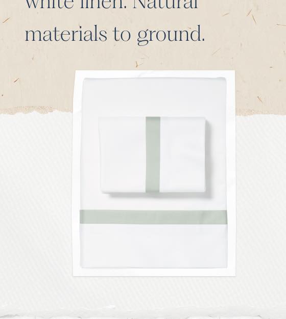 Border Frame Sateen Sheet Set