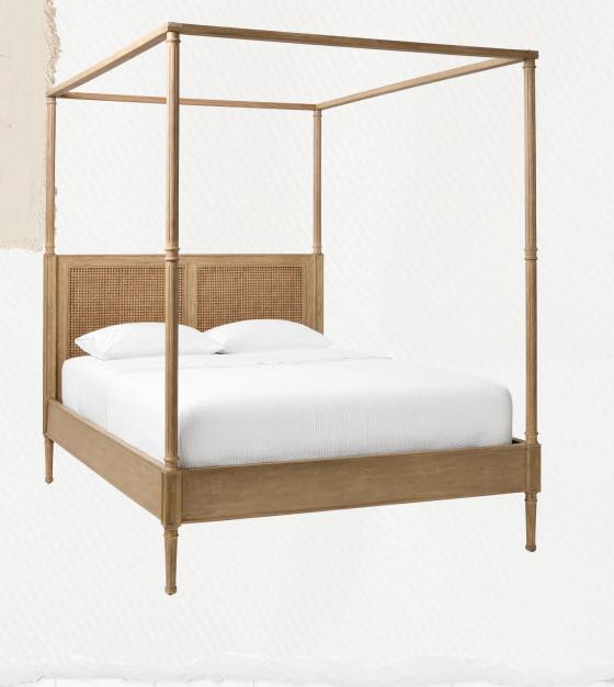 Harbour Cane Four Poster Bed