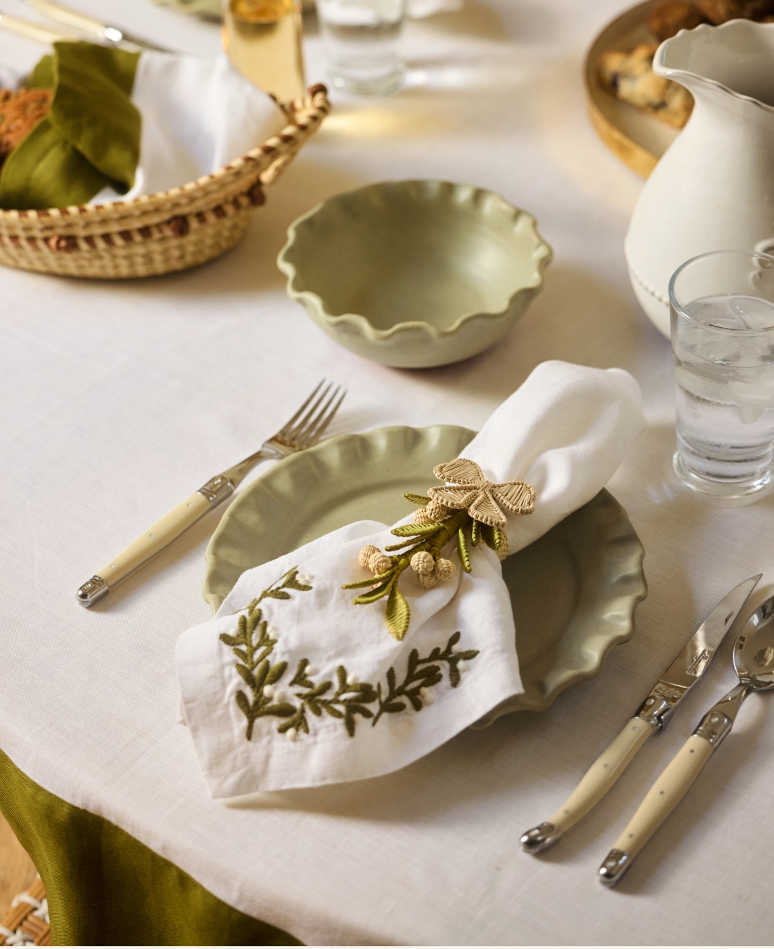 Mistletoe Napkins